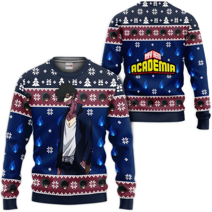 Dabi Custom Ugly Christmas Sweater Pullover Hoodie