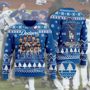 Dodgers La Ugly Christmas Sweater