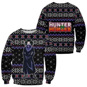 Feitan Ugly Christmas Sweater Pullover Hoodie Anime Xmas Gift Clothes