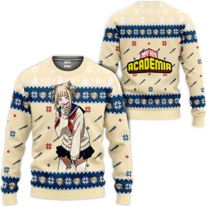 Himiko Toga Custom Anime Ugly Christmas Sweater Pullover Hoodie