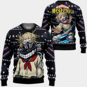 Himiko Toga Ugly Christmas Sweater Pullover Hoodie Custom Xmas Gifts