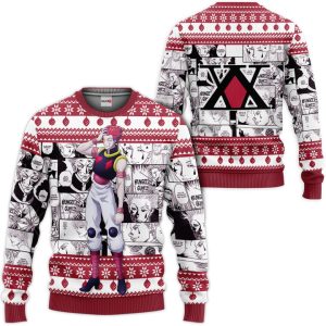 Hisoka Custom Anime Ugly Christmas Sweater Pullover Hoodie