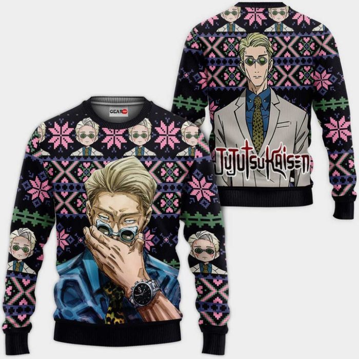 Kento Nanami Ugly Christmas Sweater Pullover Hoodie Custom Xmas Gifts