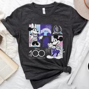 Mickey Minnie Disney 100 Years Of Wonder Walt Disney World Disneyland Kid Tee - Unisex T-Shirt