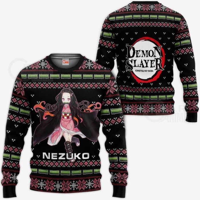 Nezuko Kamado Ugly Christmas Sweater Pullover Hoodie Gift