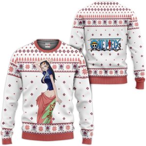 Nico Robin Custom Ugly Christmas Sweater Pullover Hoodie