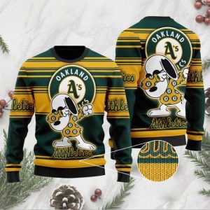 Oakland Athletics Christmas For Fans Ugly Christmas Sweater