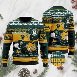 Oakland Athletics Ugly Christmas Sweater