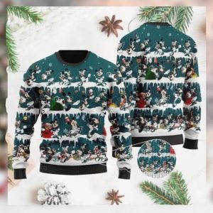 Philadelphia Eagles Mickey NFL American Football Ugly Christmas Sweater