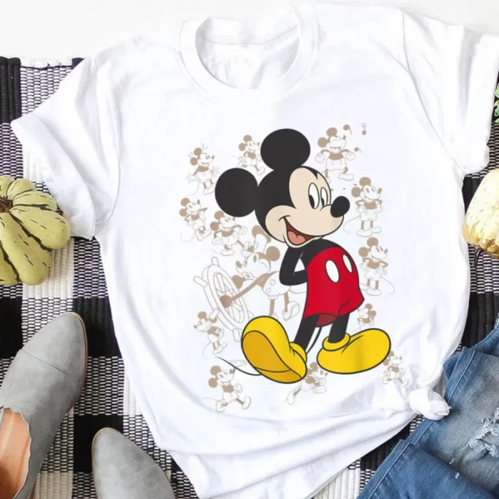 Retro Original Mickey Mouse 1928 Disney Disneyland Kid Tee - Unisex T-Shirt