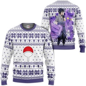 Sasuke Susanoo Ugly Christmas Sweater Pullover Hoodie Custom