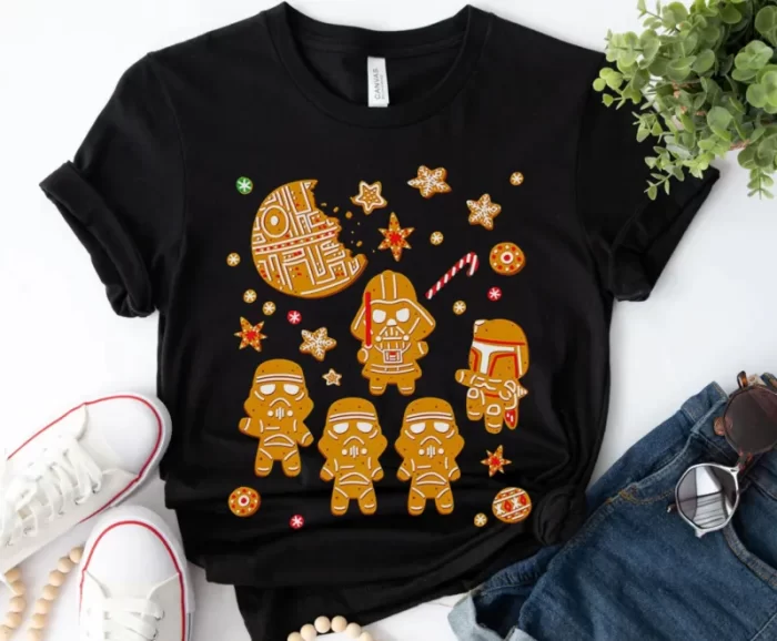 Star Wars Galactic Empire Gingerbread Christmas Holiday Shirt
