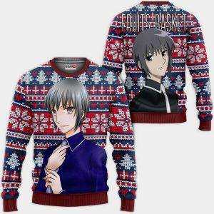 Yuki Sohma Ugly Christmas Sweater Pullover Hoodie Custom Xmas Gifts