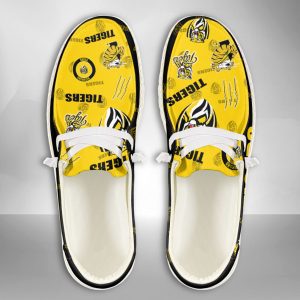 AFL Richmond Tigers Hey Dude Shoes Wally Lace Up Loafers Moccasin Slippers HDS2258
