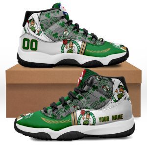 Boston Celtics NBA Playoffs 2023 Air Jordan11 Custom Trending Sneaker Personalized Shoes