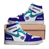 Charlotte Hornets Personalized NBA AJ1 Nike Sneakers High Top