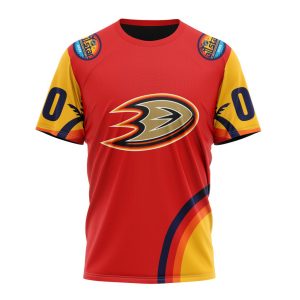 Custom NHL Anaheim Ducks Special All-Star Game Florida Sunset Unisex Tshirt TS3711