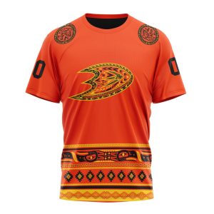 Custom NHL Anaheim Ducks Specialized National Day For Truth And Reconciliation Unisex Tshirt TS3714
