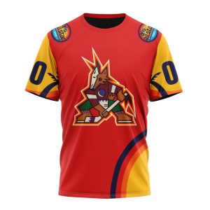 Custom NHL Arizona Coyotes Special All-Star Game Florida Sunset Unisex Tshirt TS3718