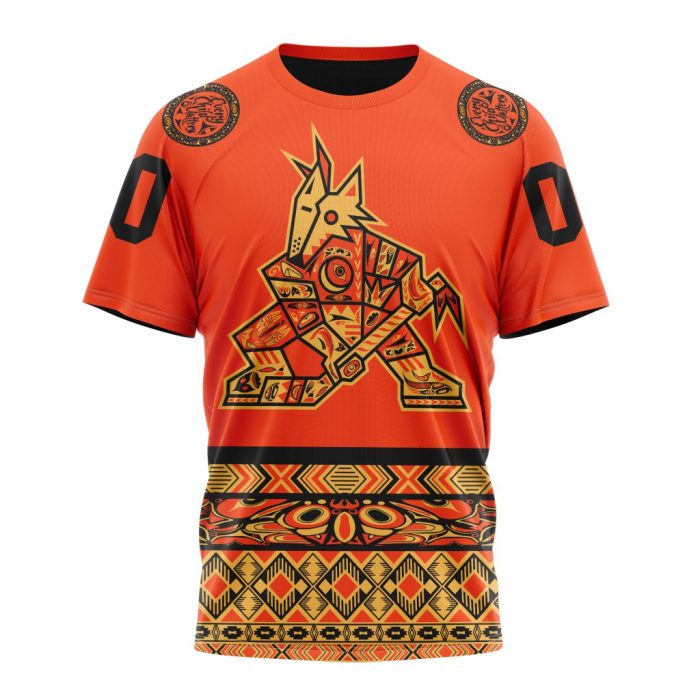 Custom NHL Arizona Coyotes Specialized National Day For Truth And Reconciliation Unisex Tshirt TS3721