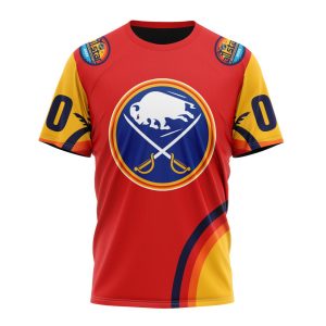 Custom NHL Buffalo Sabres Special All-Star Game Florida Sunset Unisex Tshirt TS3732