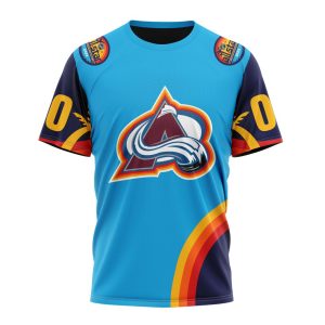 Custom NHL Colorado Avalanche Special All-Star Game Atlantic Ocean Unisex Tshirt TS3757