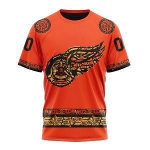 Custom NHL Detroit Red Wings Specialized National Day For Truth And Reconciliation Unisex Tshirt TS3782