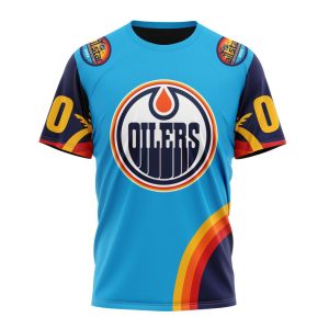 Custom NHL Edmonton Oilers Special All-Star Game Atlantic Ocean Unisex Tshirt TS3785