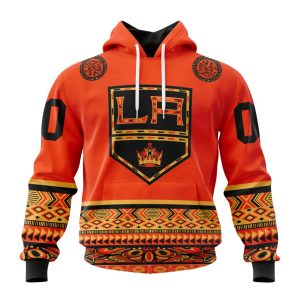 Custom NHL Los Angeles Kings Specialized National Day For Truth And Reconciliation Unisex Pullover Hoodie