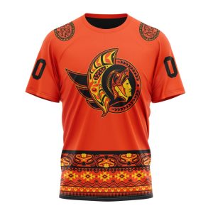 Custom NHL Ottawa Senators Specialized National Day For Truth And Reconciliation Unisex Tshirt TS3846