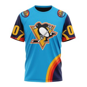 Custom NHL Pittsburgh Penguins Special All-Star Game Atlantic Ocean Unisex Tshirt TS3855