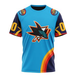 Custom NHL San Jose Sharks Special All-Star Game Atlantic Ocean Unisex Tshirt TS3862