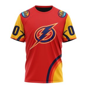 Custom NHL Tampa Bay Lightning Special All-Star Game Florida Sunset Unisex Tshirt TS3886