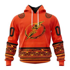 Custom NHL Tampa Bay Lightning Specialized National Day For Truth And Reconciliation Unisex Pullover Hoodie