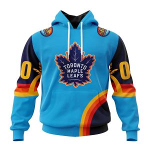 Custom NHL Toronto Maple Leafs Special All-Star Game Atlantic Ocean Unisex Pullover Hoodie