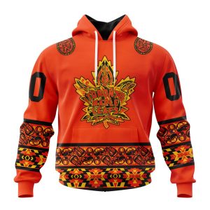 Custom NHL Toronto Maple Leafs Specialized National Day For Truth And Reconciliation Unisex Pullover Hoodie