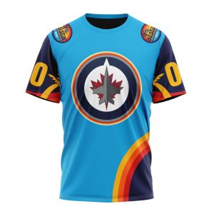Custom NHL Winnipeg Jets Special All-Star Game Atlantic Ocean Unisex Tshirt TS3916