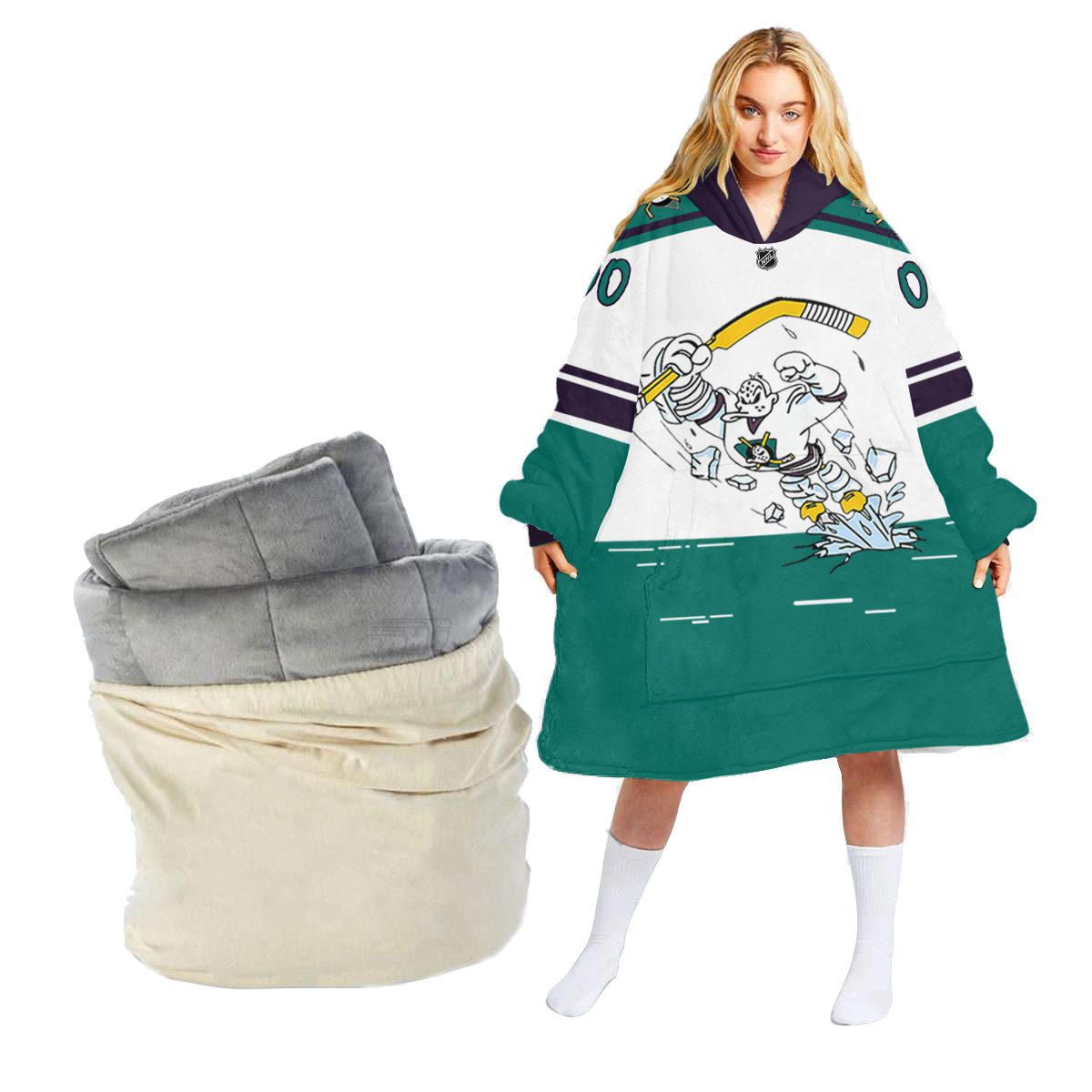 Hoodie Wearable Blanket