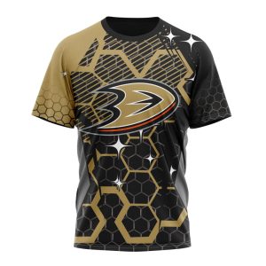 Customized NHL Anaheim Ducks Specialized Design With MotoCross Style Unisex Tshirt TS3951