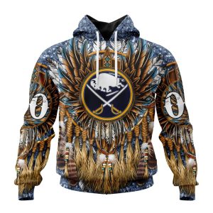 Customized NHL Buffalo Sabres Special Native Costume Design Unisex Pullover Hoodie