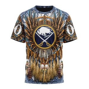 Customized NHL Buffalo Sabres Special Native Costume Design Unisex Tshirt TS3985