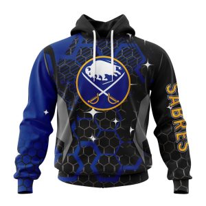 Customized NHL Buffalo Sabres Specialized Design With MotoCross Style Unisex Pullover Hoodie