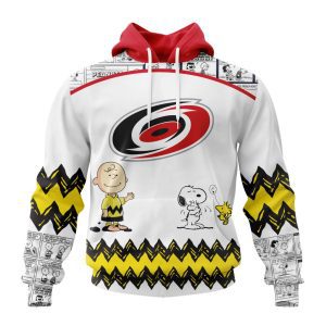 Customized NHL Carolina Hurricanes Special Snoopy Design Unisex Pullover Hoodie