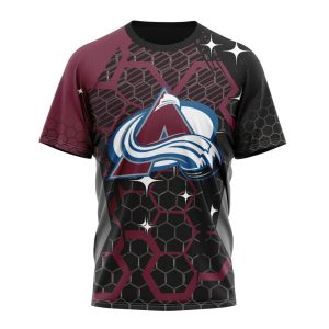 Customized NHL Colorado Avalanche Specialized Design With MotoCross Style Unisex Tshirt TS4041