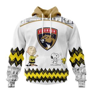 Customized NHL Florida Panthers Special Snoopy Design Unisex Pullover Hoodie