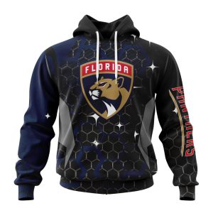 Customized NHL Florida Panthers Specialized Design With MotoCross Style Unisex Pullover Hoodie