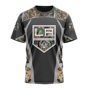 Customized NHL Los Angeles Kings Special Camo Hunting Design Unisex Tshirt TS4111