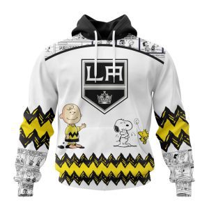 Customized NHL Los Angeles Kings Special Snoopy Design Unisex Pullover Hoodie