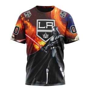 Customized NHL Los Angeles Kings Specialized Darth Vader Star Wars Unisex Tshirt TS4116