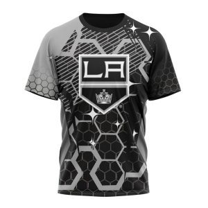 Customized NHL Los Angeles Kings Specialized Design With MotoCross Style Unisex Tshirt TS4118